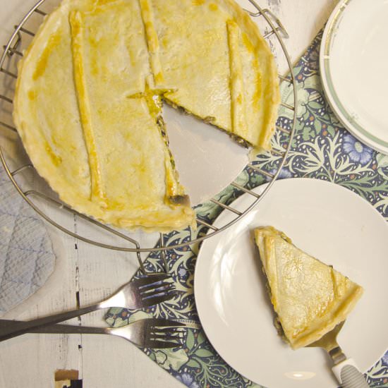 Medieval Mushroom Pasty - Recipe photo by Hungry PeePor