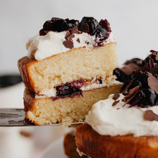 White Forest Cake - Recipe photo by alpineella
