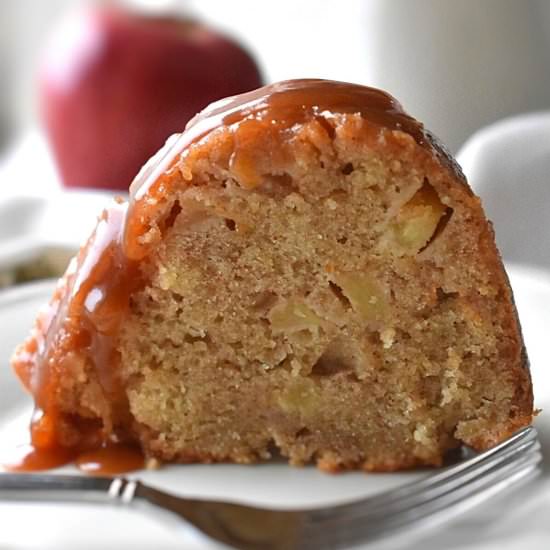 Caramel Apple Cinnamon Bundt Cake - Recipe photo by pastryandbeyond