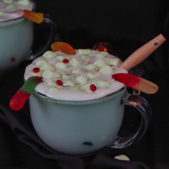 Halloween Hot Chocolate - Recipe photo by Food Meanderings