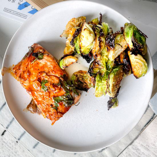Sweet Chili Salmon - Recipe photo by fitsianfoodlife
