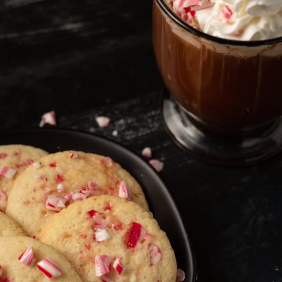 Candy Cane Sugar Cookies - Recipe photo by Barbara Curry