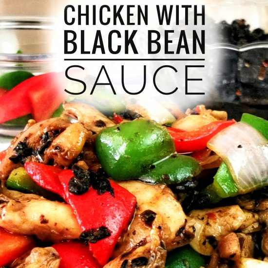 Chicken with black bean sauce - Recipe photo by Taste of Asian Food