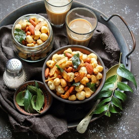 makhana namkeen / savoury trail mix - Recipe photo by easyfoodsmith