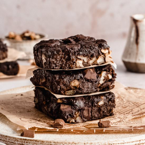 Vegan Pumpkin Brownies (Healthy) - Recipe photo by wholefoodsoulfood_kitchen