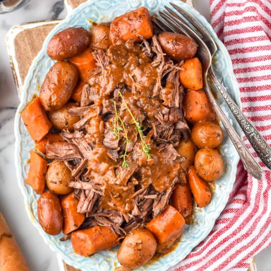 Pot Roast - Recipe photo by shakedrinkrepeat