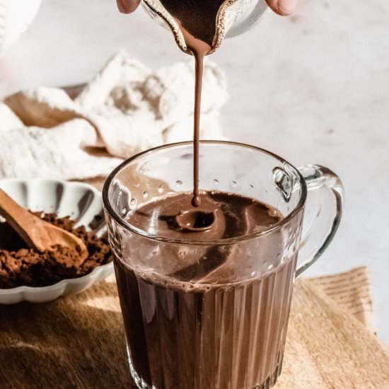 Oat Milk Hot Chocolate (Vegan) - Recipe photo by wholefoodsoulfood_kitchen