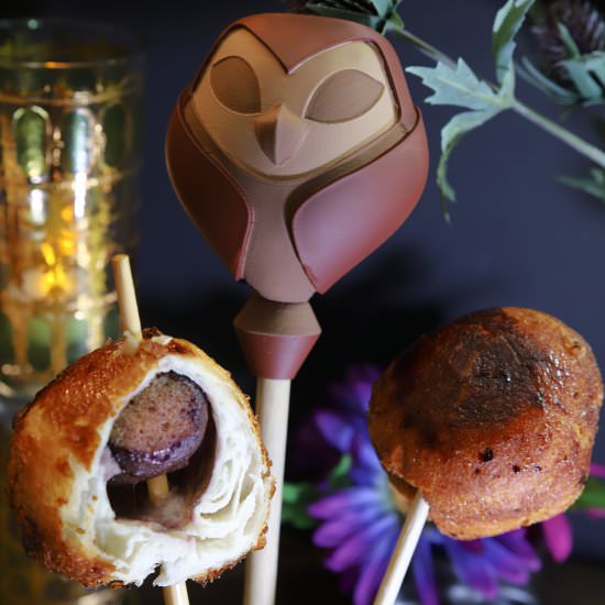 fried orbs - Recipe photo by The Gluttonous Geek