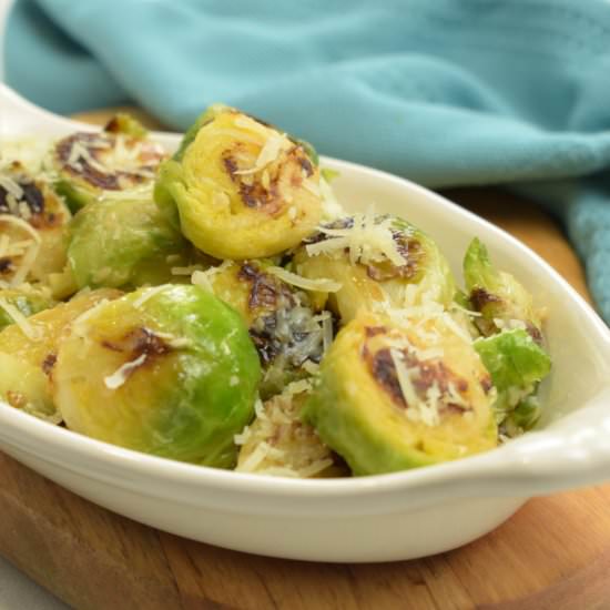 Sautéed Brussel Sprouts With cheese - Recipe photo by recipepocket.com