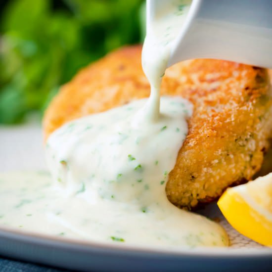 Parsley Sauce - Recipe photo by Brian Jones