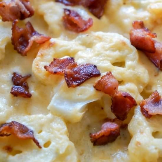 Cheesy Cauliflower Au Gratin - Recipe photo by Healthy.Sprinkles
