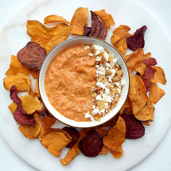 Roasted Red Pepper & Artichoke Dip - Recipe photo by Cooking and Cooking