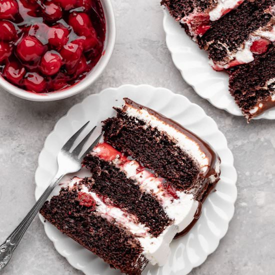 Black Forest Cake - Recipe photo by grandbabycakes
