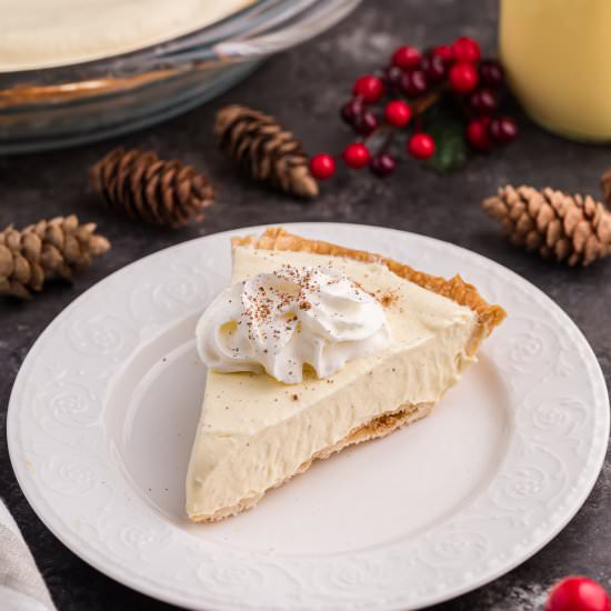 Eggnog Pie - Recipe photo by simplystacie