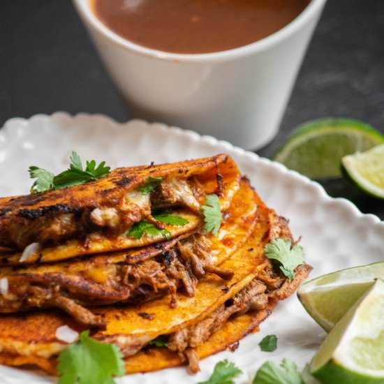 Crock Pot Birria Tacos - Recipe photo by JawnsICooked