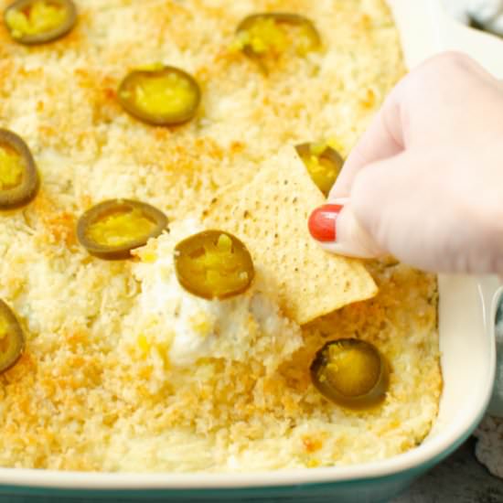 Jalapeno Popper Dip - Recipe photo by fakeginger