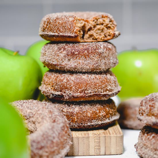 Healthy Apple Cider Donuts - Recipe photo by fitandfull