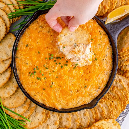 Smoked Crab Dip - Recipe photo by BBQing With The Nolands