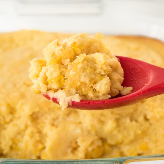 Jiffy Corn Casserole - Recipe photo by CrayonsAndCravings