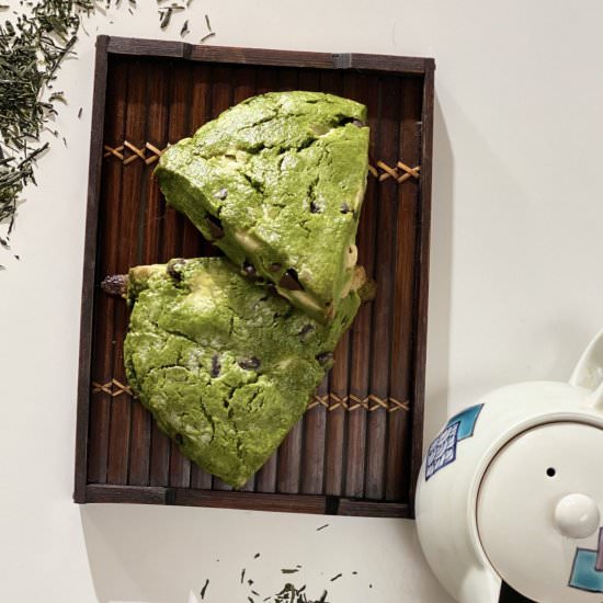 MATCHA SCONE - Recipe photo by @Suzuyapatisserielv