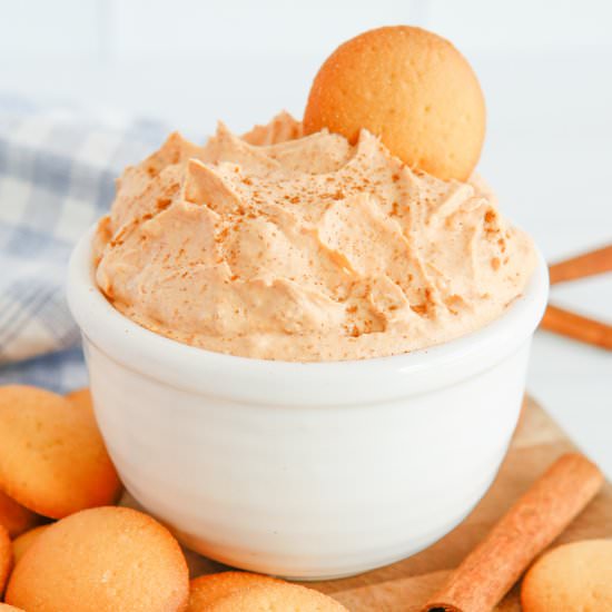 Pumpkin Fluff Dip - Recipe photo by CrayonsAndCravings