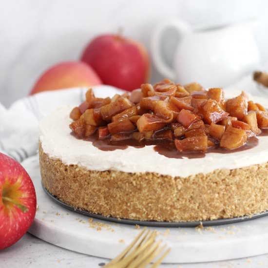 No Bake Apple Pie Cheesecake - Recipe photo by Ereese