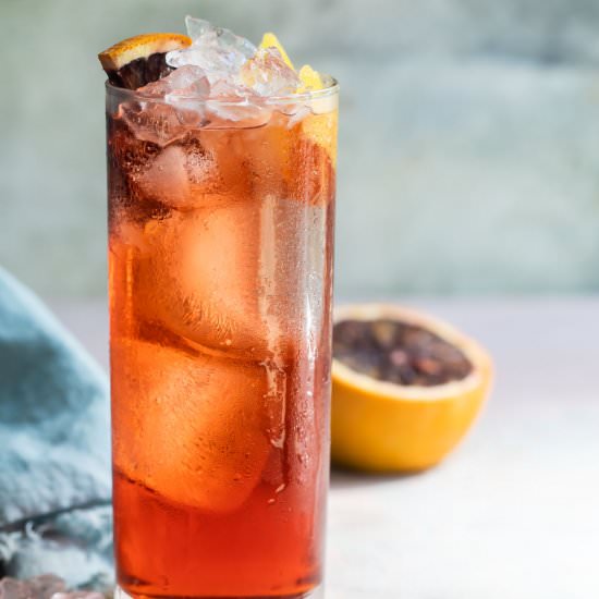 Americano Cocktail - Recipe photo by culinaryhill