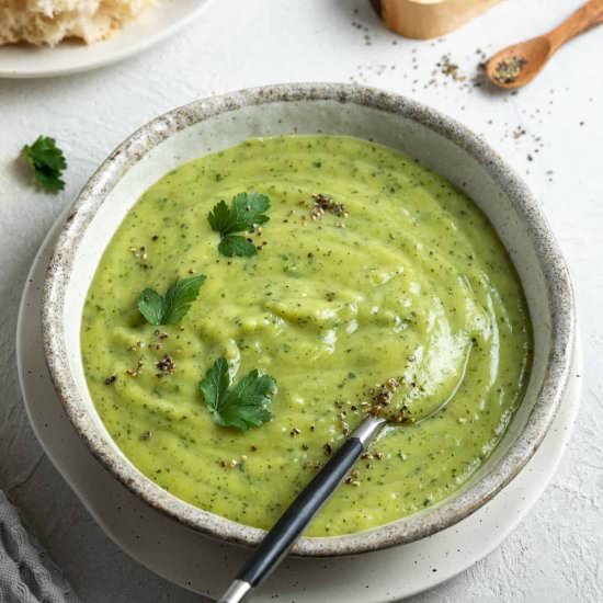 Zucchini and Potato Soup - Recipe photo by itsnotcomplicatedrecipes
