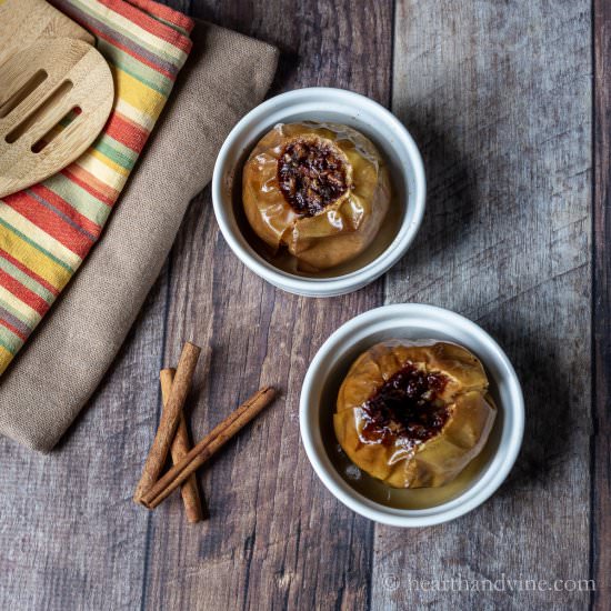 Baked Apples with Cinnamon - Recipe photo by hearthandvine