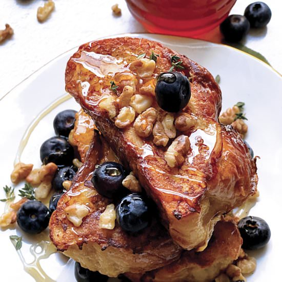 Tsoureki-Greek Brioche French Toast - Recipe photo by The Greek Foodie