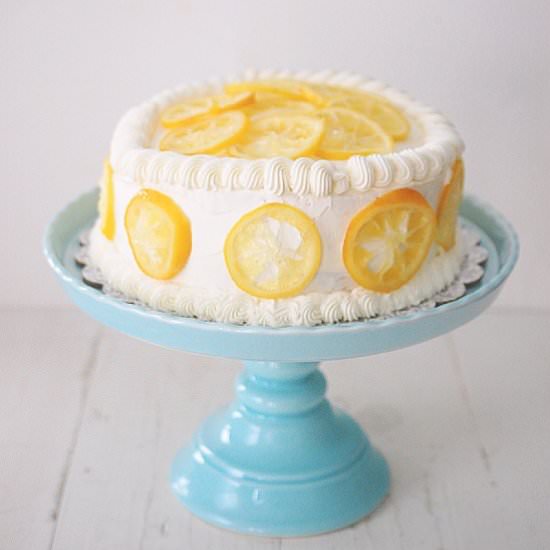 Lemon curd layer cake - Recipe photo by evabakes