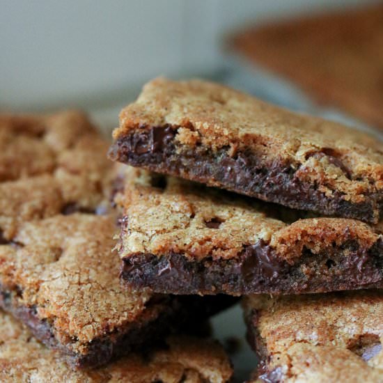 Brown Butter Chocolate Chip Bars - Recipe photo by LifesLittleSweets