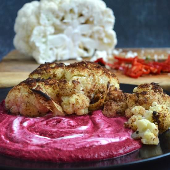 Za'atar Roasted Cauliflower - Recipe photo by Mummys FastandEasy