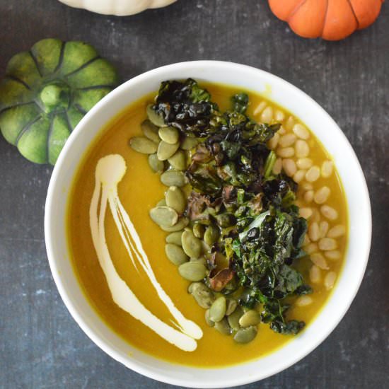 Pumpkin Leek Soup - Recipe photo by Mummys FastandEasy