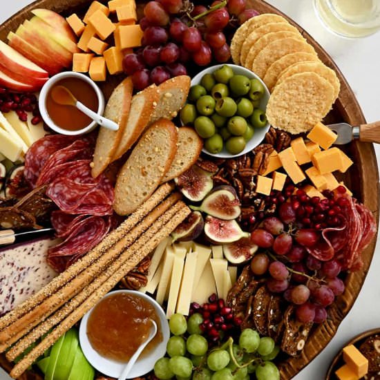 Fall Charcuterie Board - Recipe photo by justataste