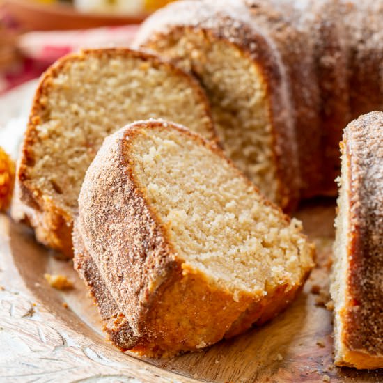 Apple Cider Donut Cake - Recipe photo by Savingroomfordessert
