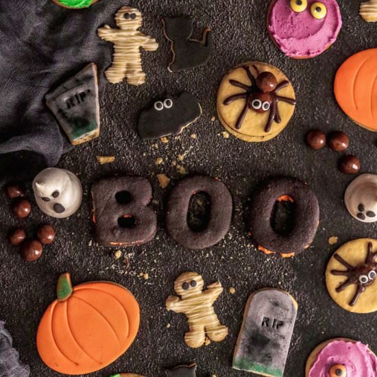 Easy Halloween cookies - Recipe photo by vanillafrost4