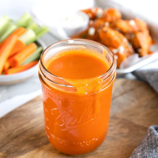 Homemade Buffalo Sauce - Recipe photo by theforkedspoon