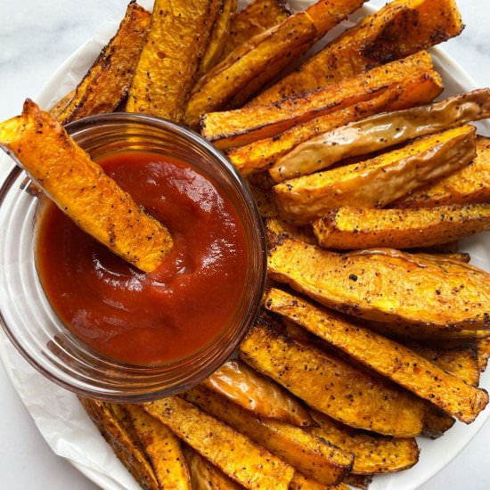 Air Fryer Butternut Squash Fries - Recipe photo by frozen_bananas_