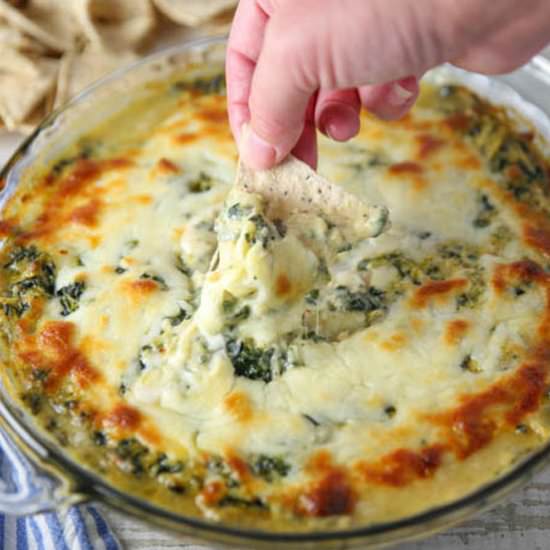 Hot Chipotle Spinach Artichoke Dip - Recipe photo by Tastefulventure