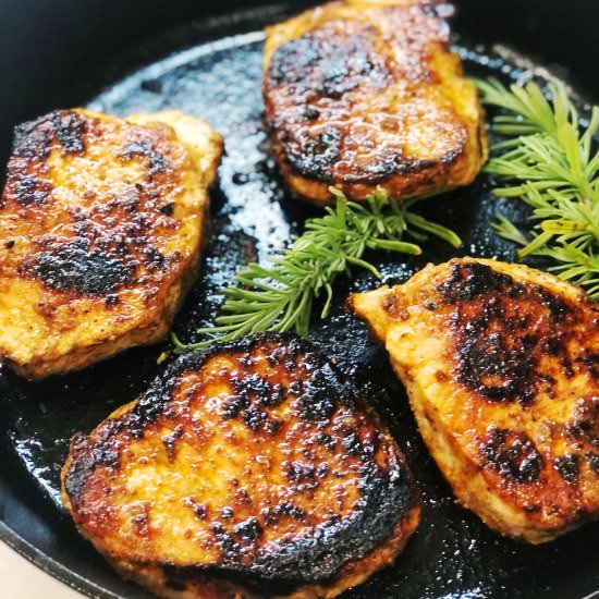Juicy Boneless Pork Chops - Recipe photo by Keeping It Simple