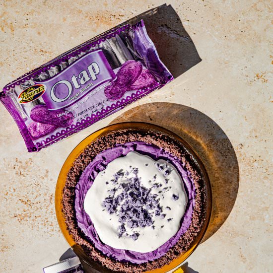 No Bake Ube Pie - Recipe photo by Sarap Now