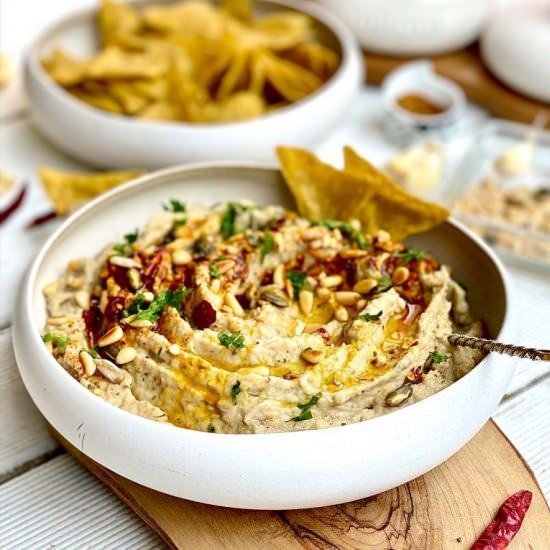 Creamy Eggplant Dip - Recipe photo by ramonascuisine