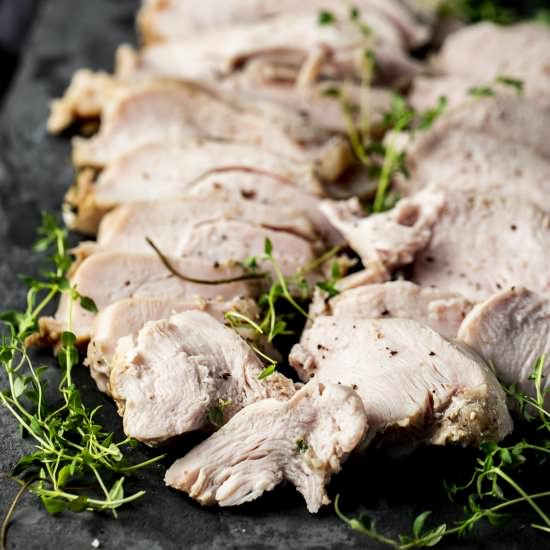 Sous Vide Turkey Breast - Recipe photo by Went Here 8 This