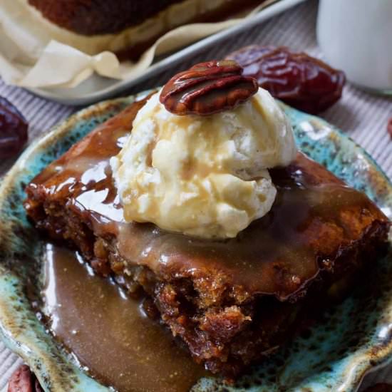 Vegan Sticky Toffee Pudding - Recipe photo by joskitchenlarder