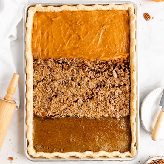 Sheet Pan Pie - Recipe photo by grandbabycakes