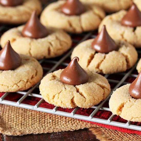 The BEST Peanut Butter Blossoms - Recipe photo by thekitchenismyplayground