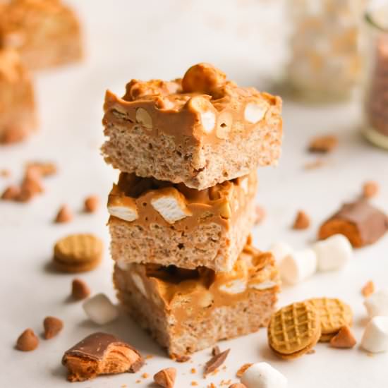 Butterfinger Butterscotch Treats - Recipe photo by A baJillian Recipes