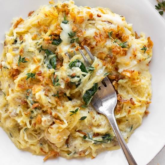 Spaghetti Squash Casserole - Recipe photo by thecozyapron