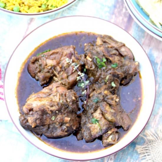 Trini Chicken Stew - Recipe photo by Spice Chronicles
